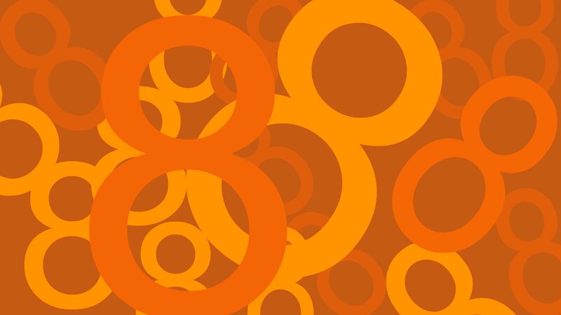orange circle pattern