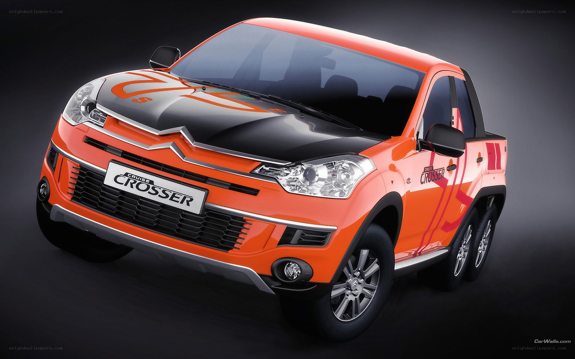 Orange Citroën C3 Picasso