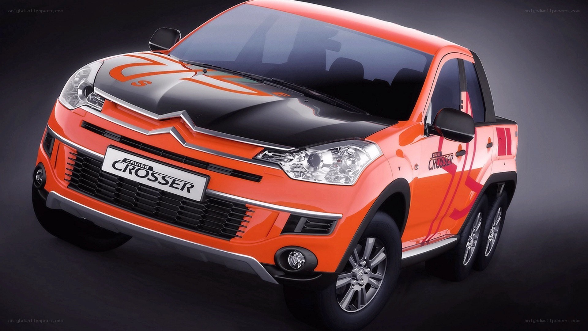 Orange Citroën C3 Picasso