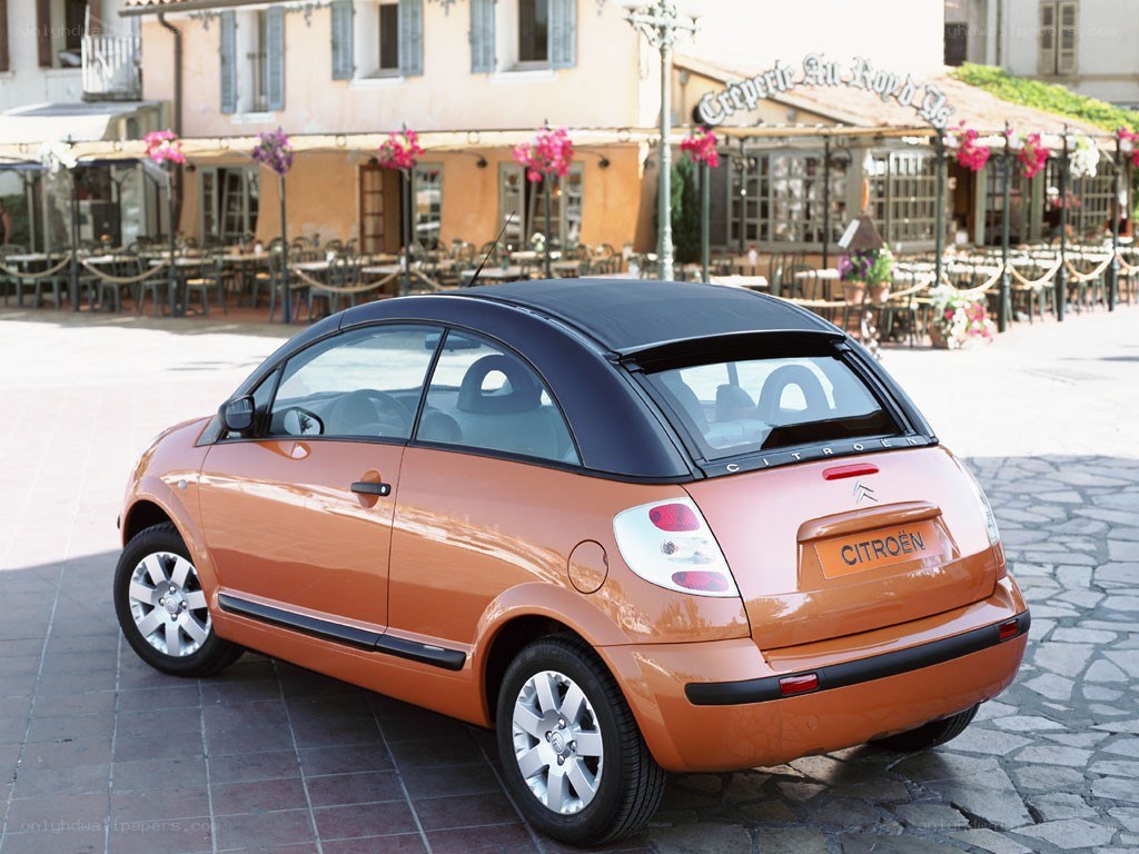 Orange Citroën C3 Pluriel