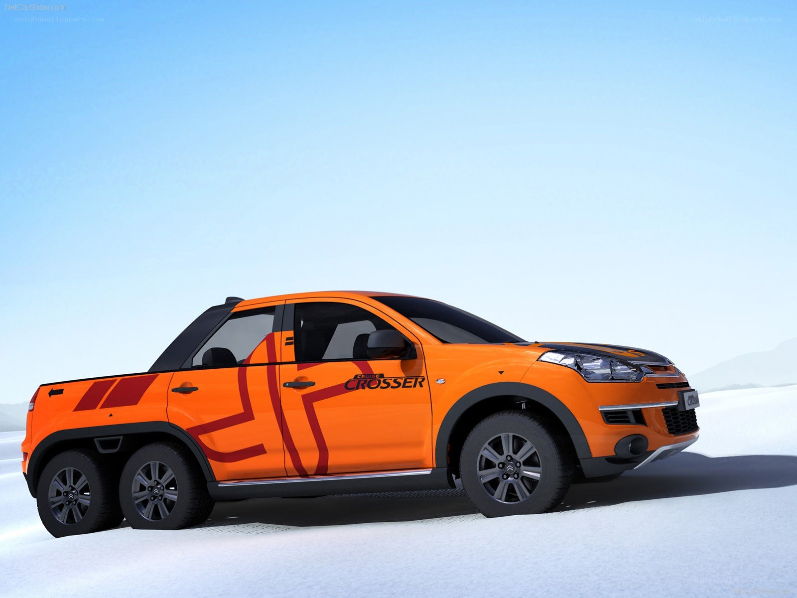 Orange Citroën Cactus Crossover