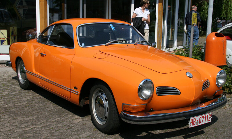 Orange Classic Car — Calm