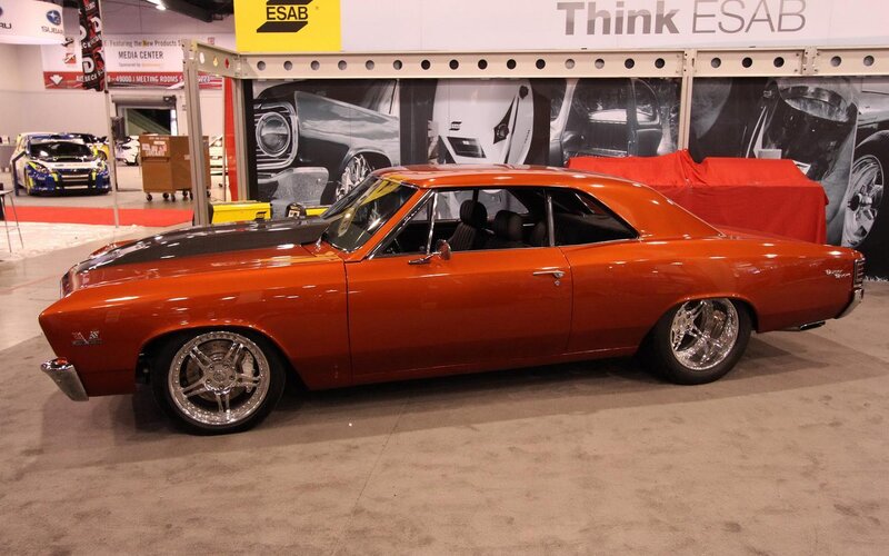 Orange Classic Car — Neutral, Photograph