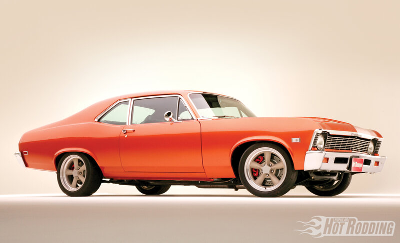 Orange Classic Car — Neutral, Photograph, Wheels