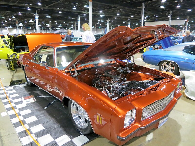 Orange Classic Car — Showcase, Photograph, Car Show