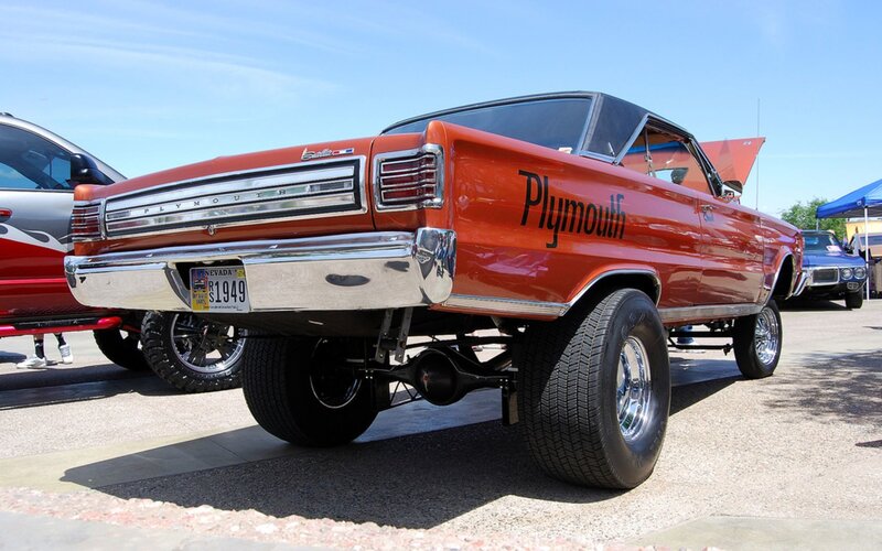 Orange Classic Car