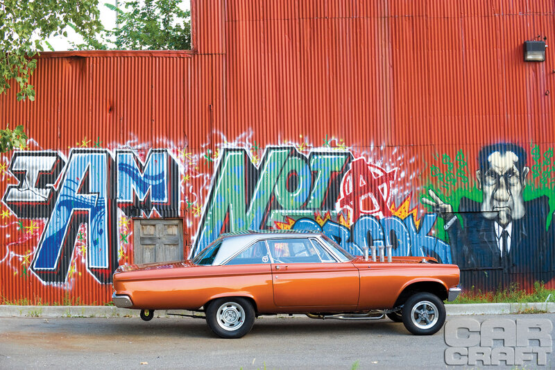 Orange Classic Car — Urban