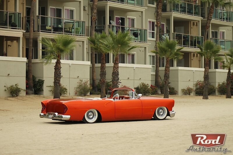 Orange Classic Convertible — Calm, Afternoon