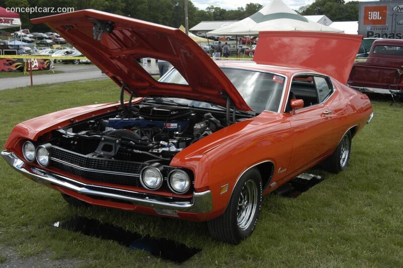 orange classic muscle car