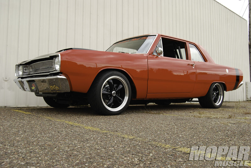 Orange Classic Muscle Car — Calm, Photograph