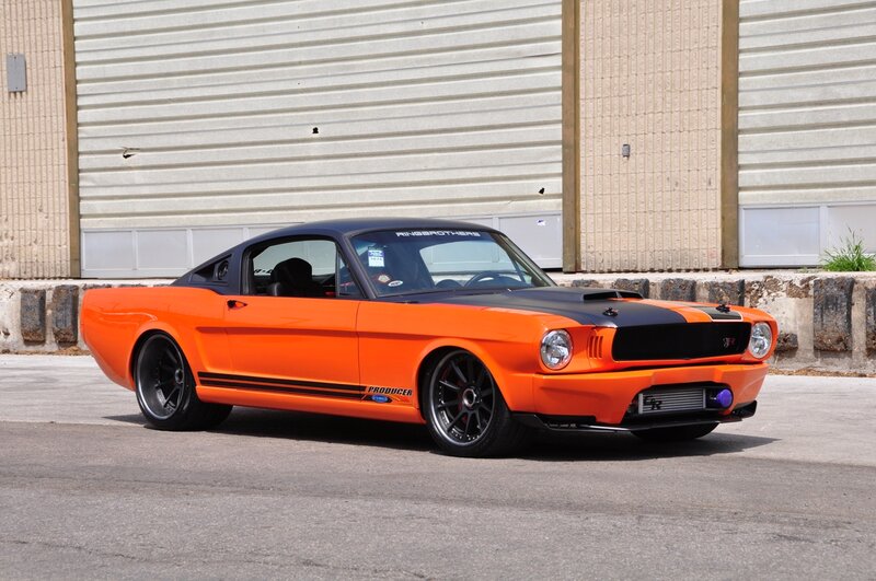 Orange Classic Muscle Car — Static