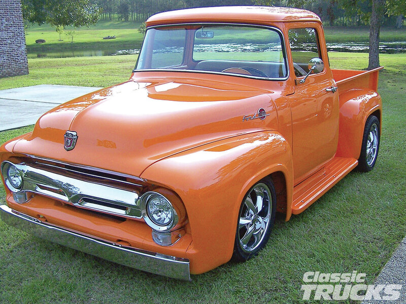 Orange Classic Truck