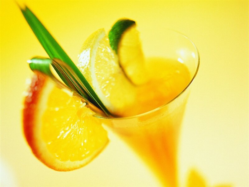 Orange Cocktail Drink