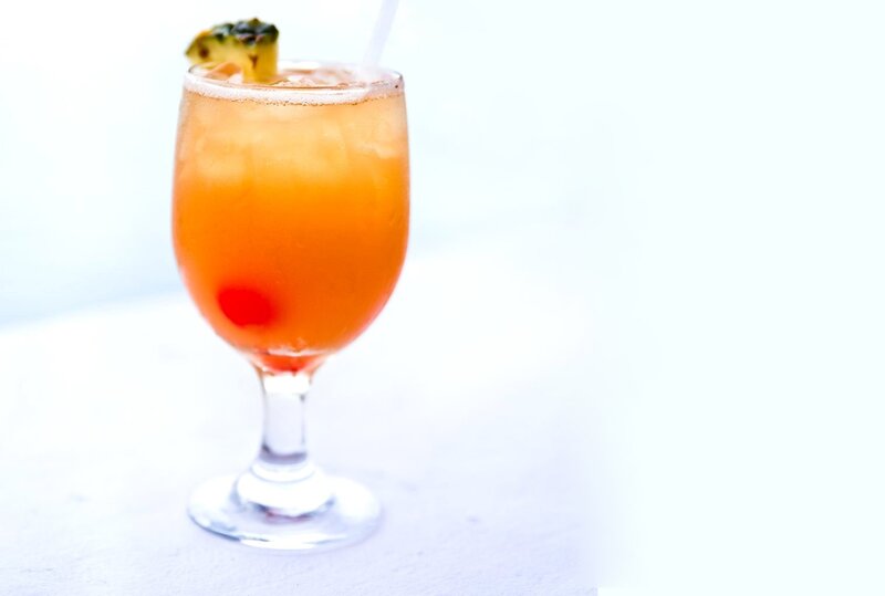 Orange Cocktail in Glass — Refreshing, Afternoon