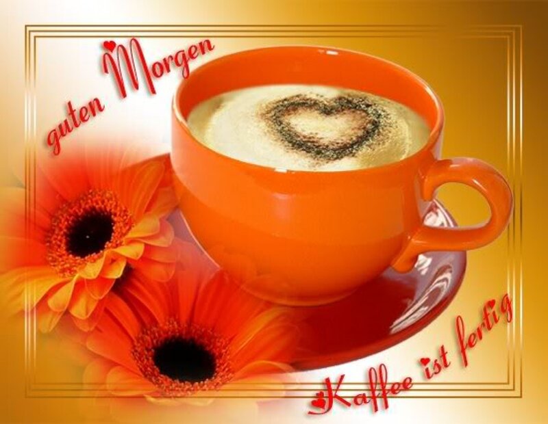 Orange Coffee Cup