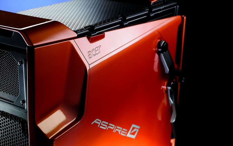 Orange Computer Case