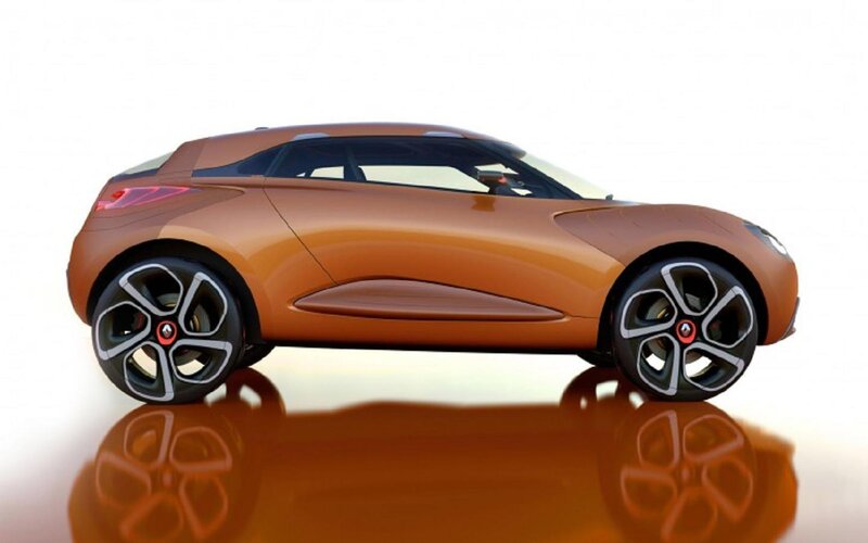 Orange Concept Car — Brown