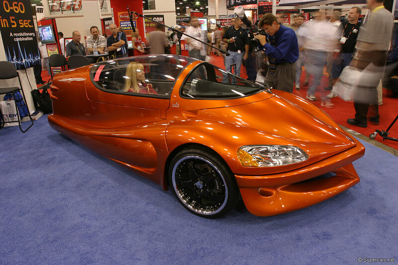 Orange Concept Car — Busy