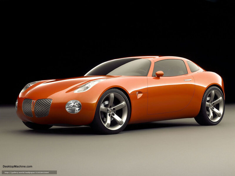 Orange Concept Car — Dramatic, 3d Render, Wheels
