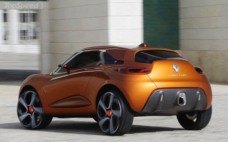 Orange Concept Car — Dynamic