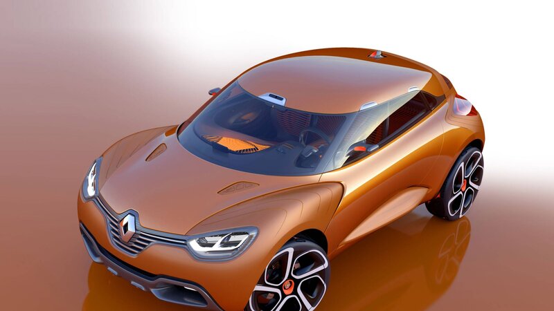 Orange Concept Car — Modern, 3d Render, Wheel