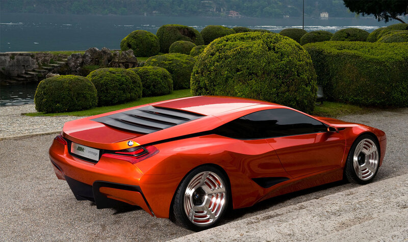 Orange Concept Car — Red