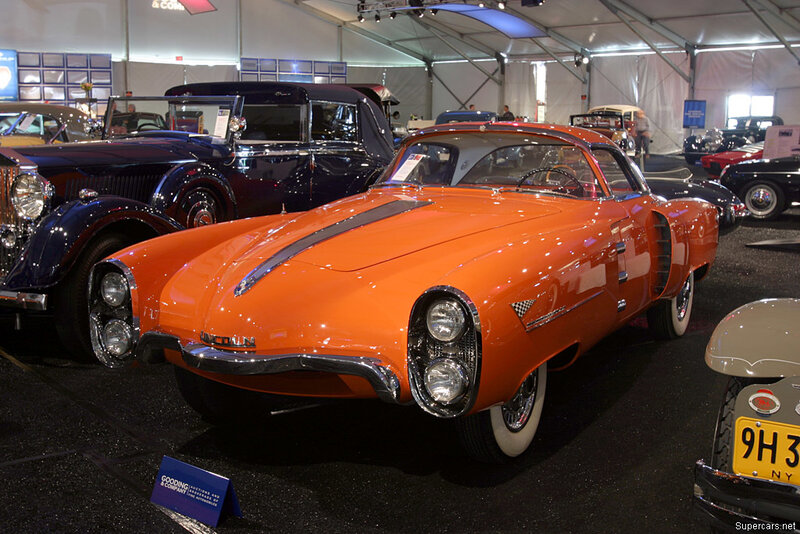 Orange Concept Car — Showroom