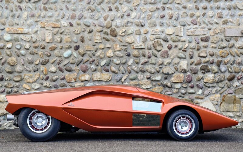 Orange Concept Car — Static
