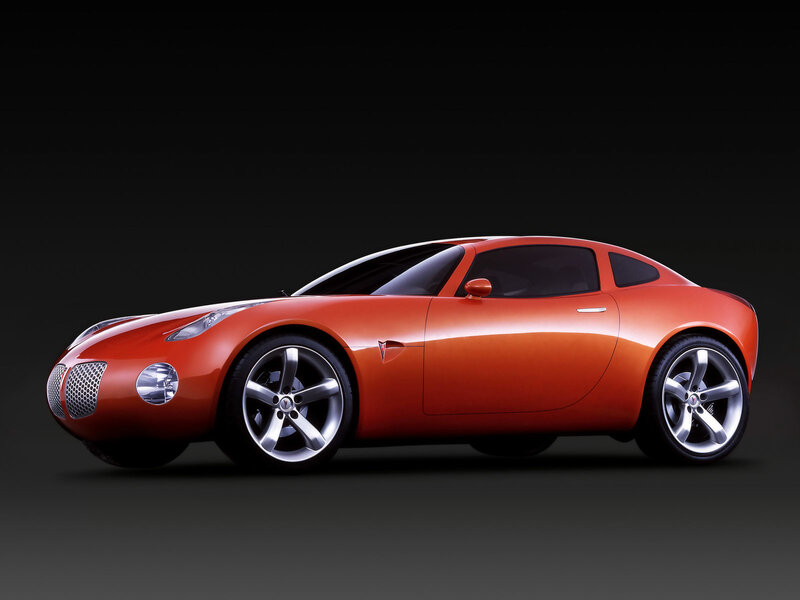 orange concept sports car