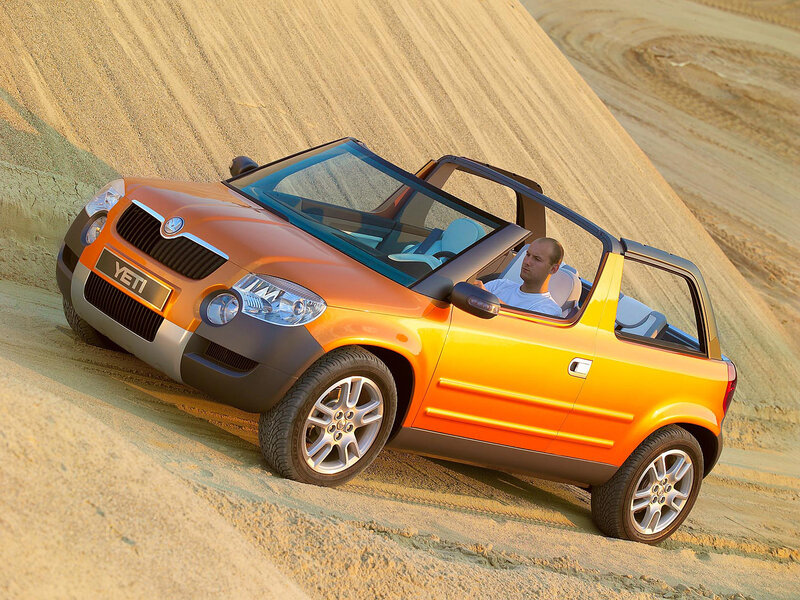 Orange Convertible Car — Adventurous