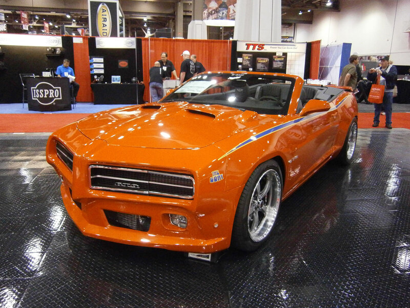 Orange Convertible Car — Neutral, Photograph, Car Show