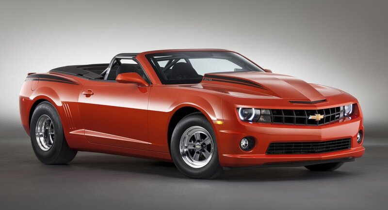 Orange Convertible Car — Red, Neutral