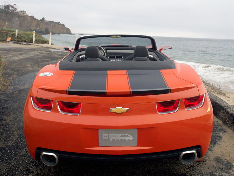 Orange Convertible Car — Serene, Photograph
