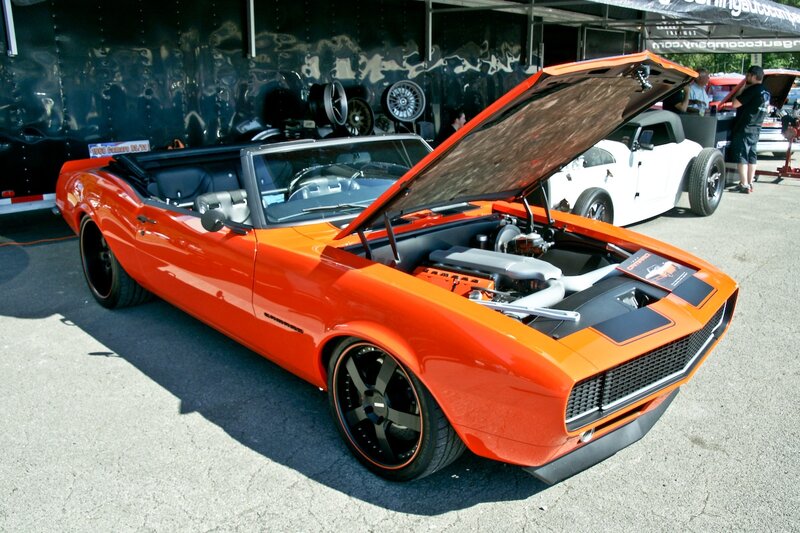 Orange Convertible Car — Showcase