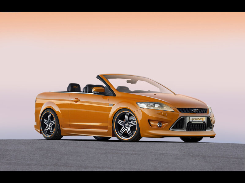 orange convertible car