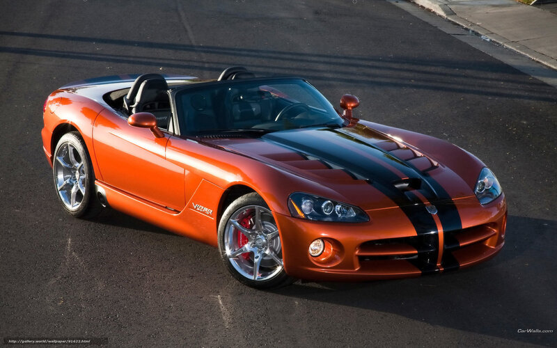 Orange Convertible Sports Car — Dramatic, Afternoon