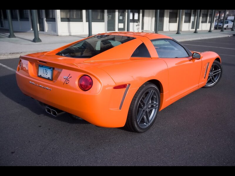 Orange Corvette C6
