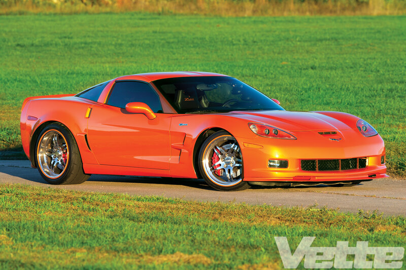 Orange Corvette Z06 — Calm