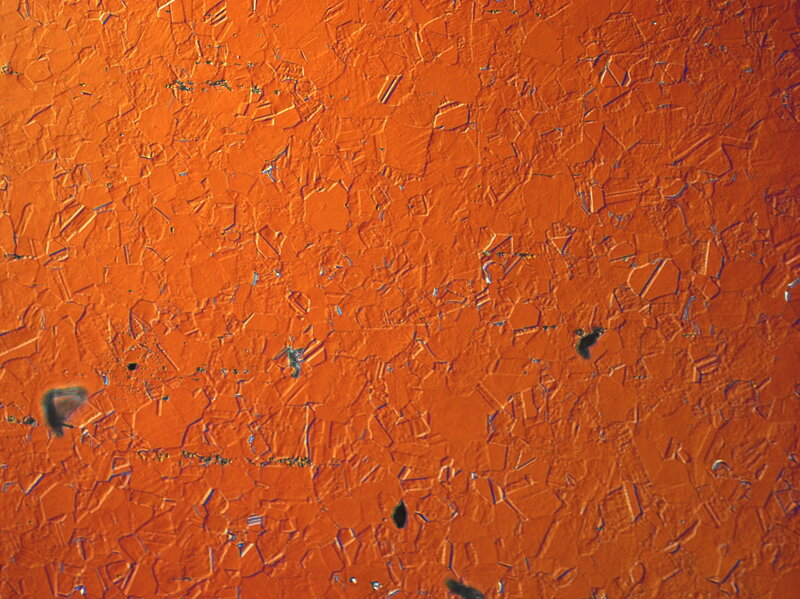 orange crystalline texture