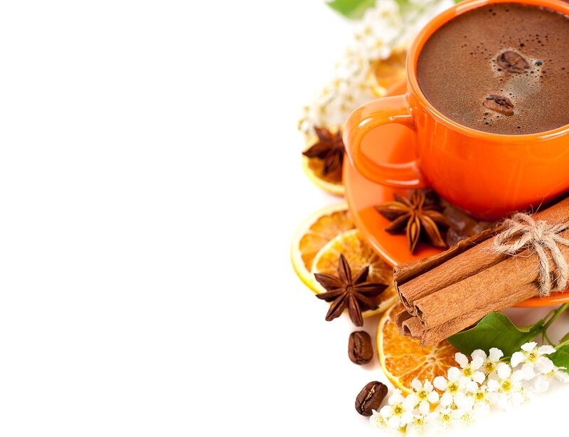 Orange Cup of Hot Chocolate