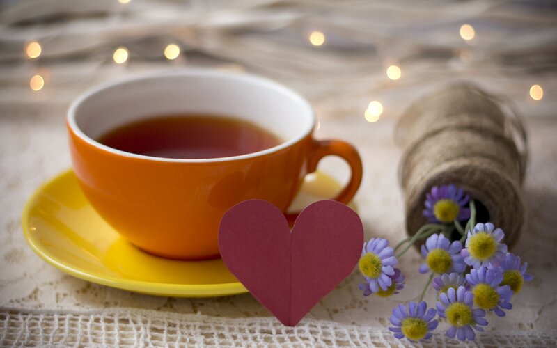 Orange Cup of Tea