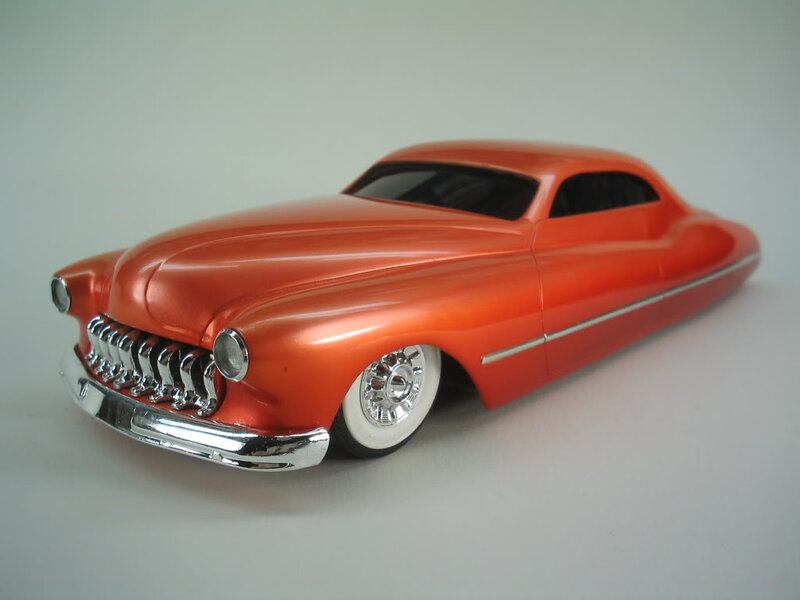 Orange Custom Car Model