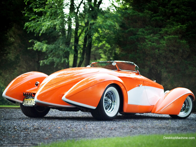Orange Custom Car — Serene