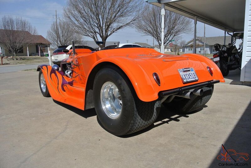 Orange Custom Hot Rod — Neutral, Afternoon