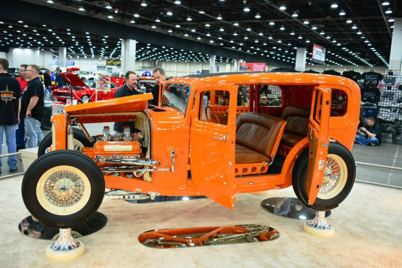 Orange Custom Hot Rod — Showcase, Photograph, Car Show