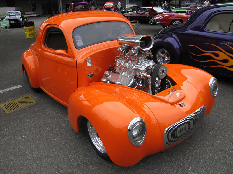 Orange Custom Hot Rod — Showcase