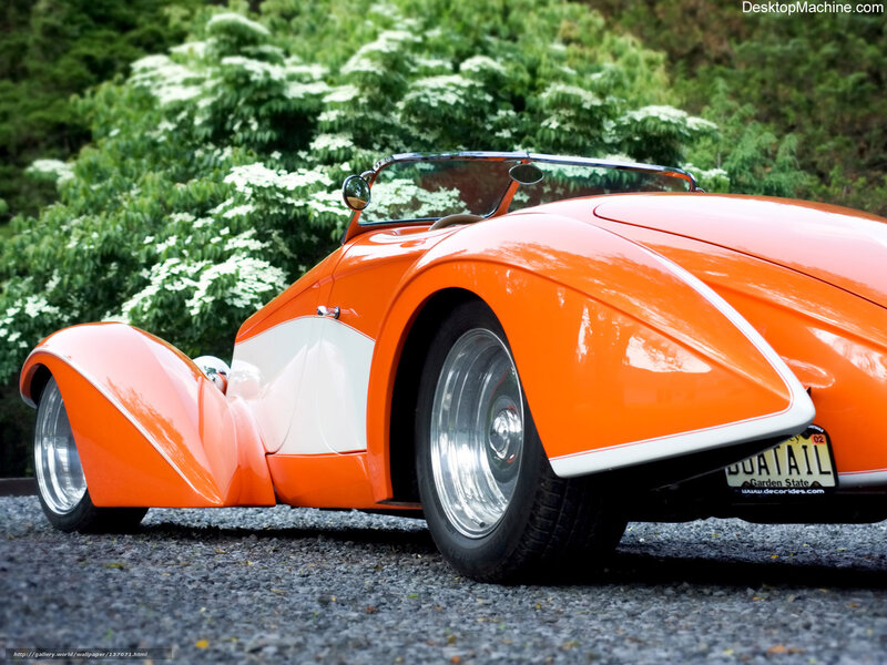 Orange Custom Roadster — Serene