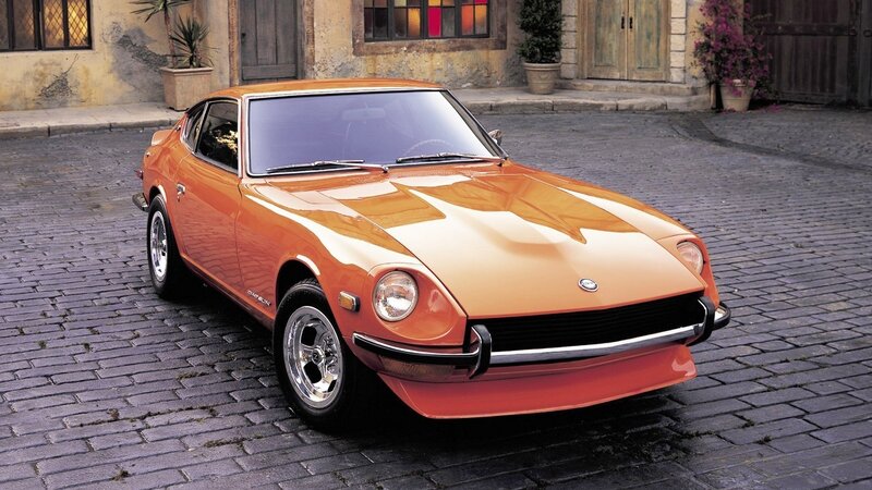 Orange Datsun 240z Car — Calm