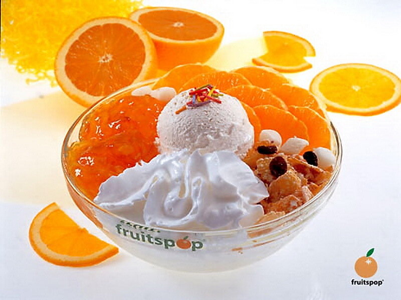 Orange Dessert in Bowl