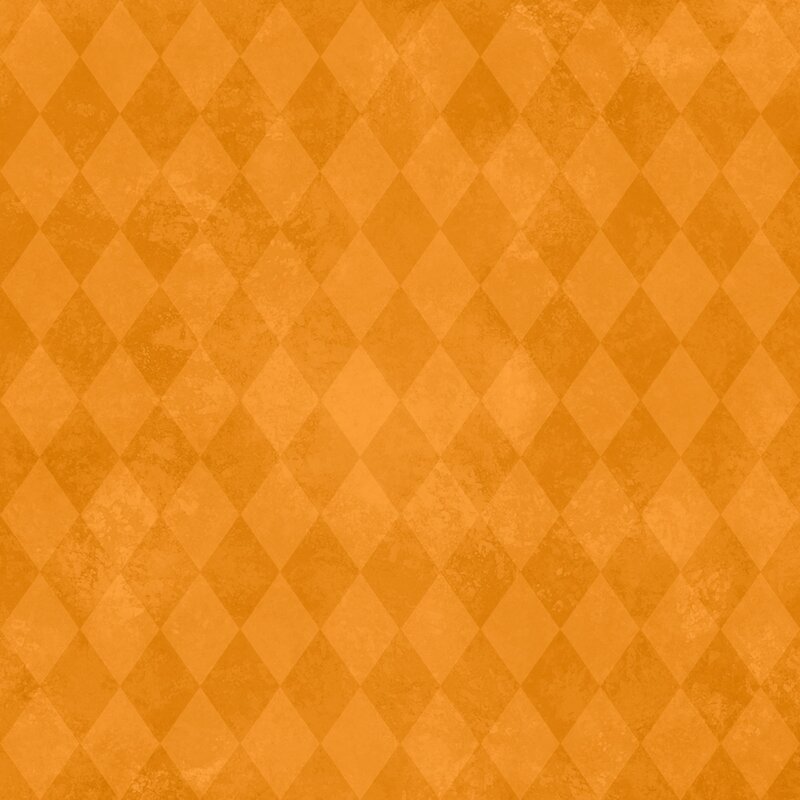 Orange Diamond Pattern